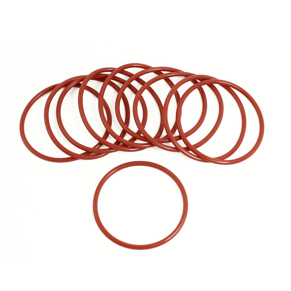 Harfington 58mm×3mm×52mm Metric Rubber Sealing Oil Filter O Rings Gaskets 10pcs