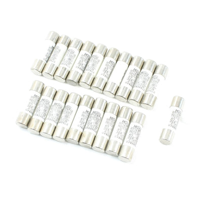 Harfington 20pcs 500V 32A 10×38mm Cylindrical Ceramic Tube Fuses Link RT14 RT18 RO15