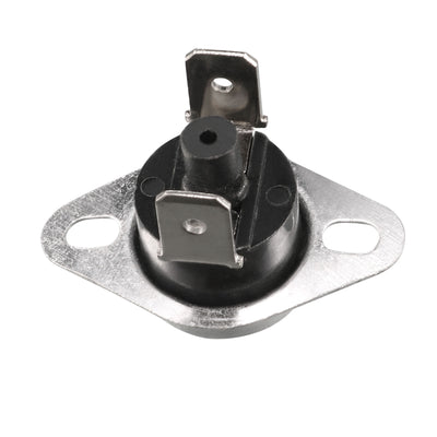 Harfington 2Pcs 80 Celsius 250V AC 10A Normal Closed Thermostat Switch KSD301