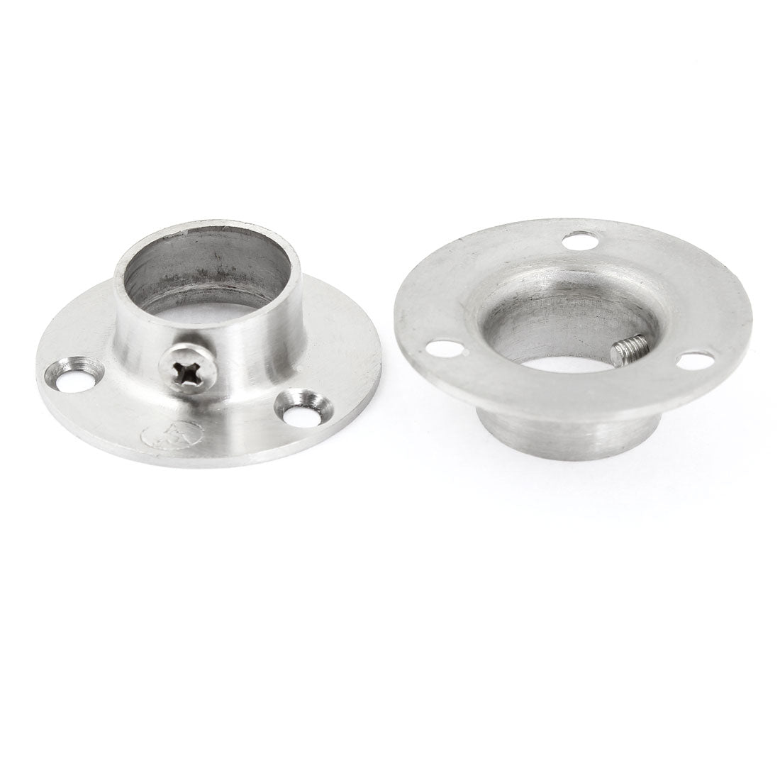 Harfington 2 Pcs 42mm x 15mm Stainless Steel Weld Neck Flange Fit For 19mm Outer Diameter Machines Piping