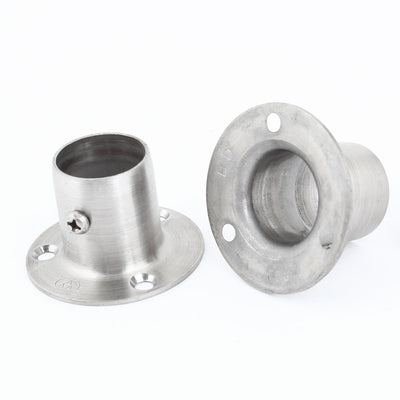 Harfington 2pcs 47mm×30mm Stainless Steel Clothes Lever Socket Pipe Weld Neck Flange