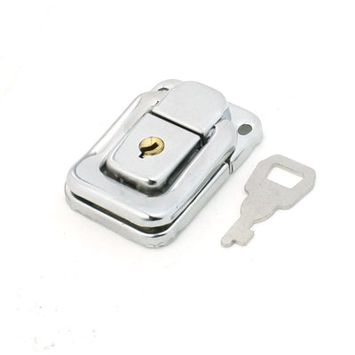 Harfington 4.8cmx3.2cm Silver Tone Metal Chest Boxes Case Toggle Catch Latch