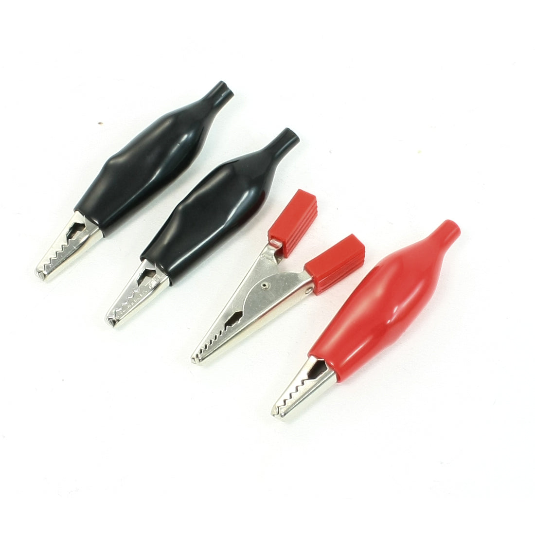 Harfington Black Red Boot 35mm Testing Clamps Alligator Battery Clip 4pcs