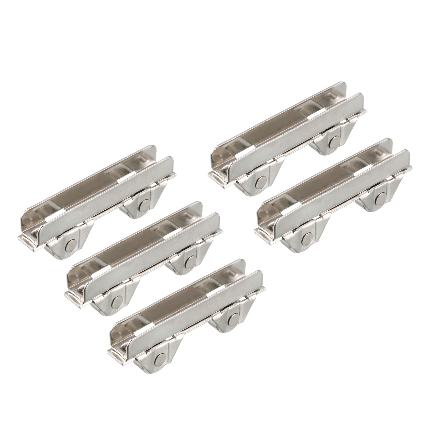 Harfington 5pcs 6mm Metal Axles Window Pulley Door Sliding Two Rollers Wheel
