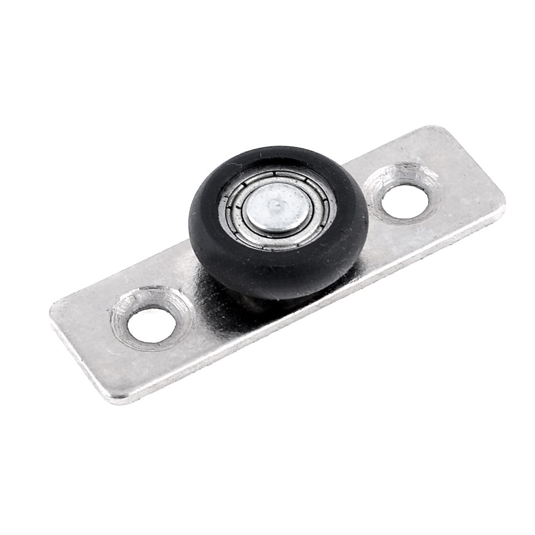 Harfington 0.75" Dia White Roller Metal Axle Sash Pulley Wheel for Window Door