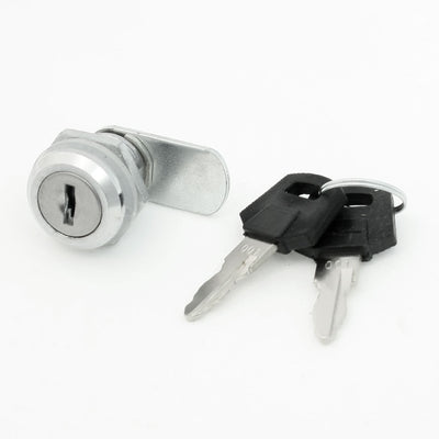 Harfington Drawer Mailbox Cupboard Quarter Turn Metal Cam Lock Silver Tone