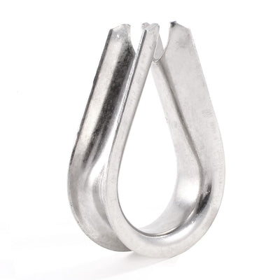 Harfington Stainless Steel 5/7" 18mm Wire Rope Thimble Hardware Rigging