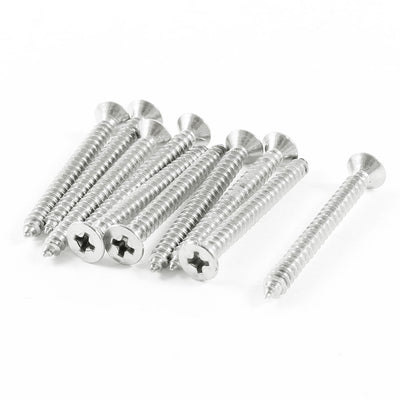 Harfington Stainless Steel Phillips Head 35mm Self Tapping Screw