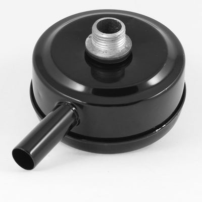 Harfington 1/2"PT Thread Air Compressor Air Inlet Filter Silencer Black