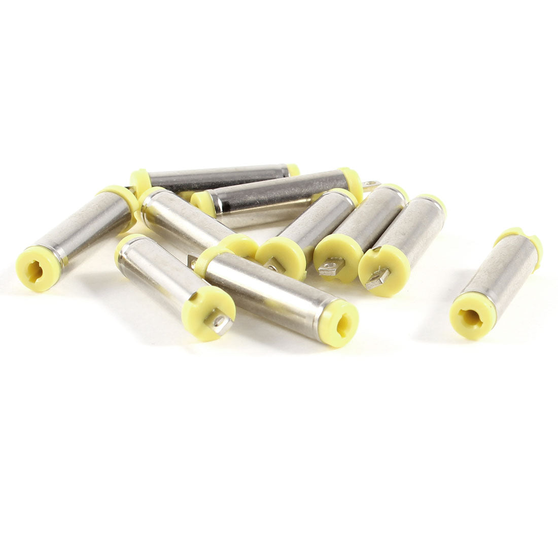 Harfington 10pcs 4.8mm×1.7mm×22mm Soldering Male DC Power Jack Connector