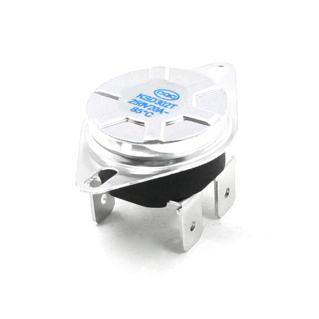 Harfington AC 250V Volt 20A NC 4 Pin Terminals 85C Temperature Control Switch Thermostat