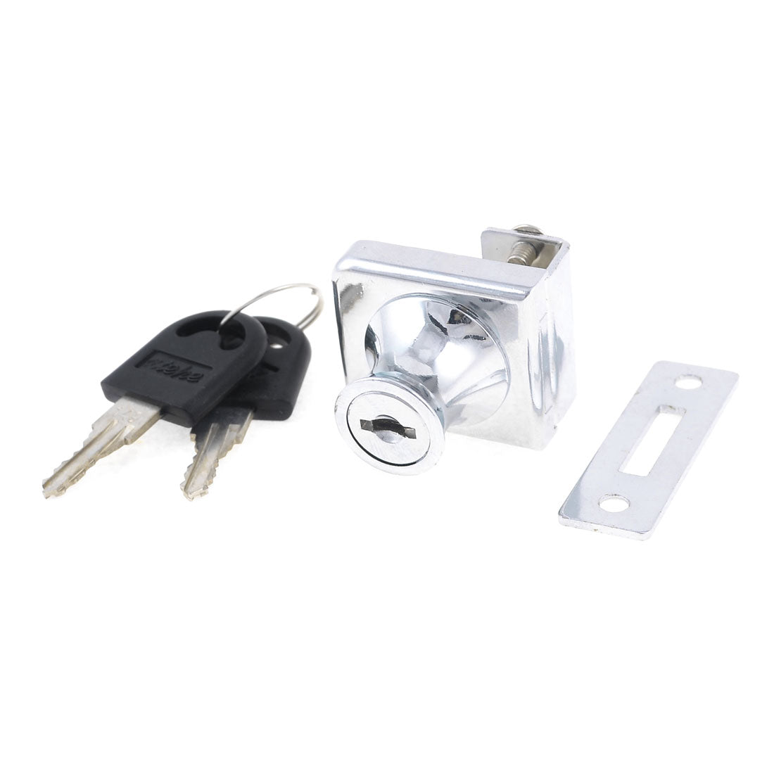 Harfington 9mm Spare Part Cabinet Display Case Glass Door Lock with 2 Keys