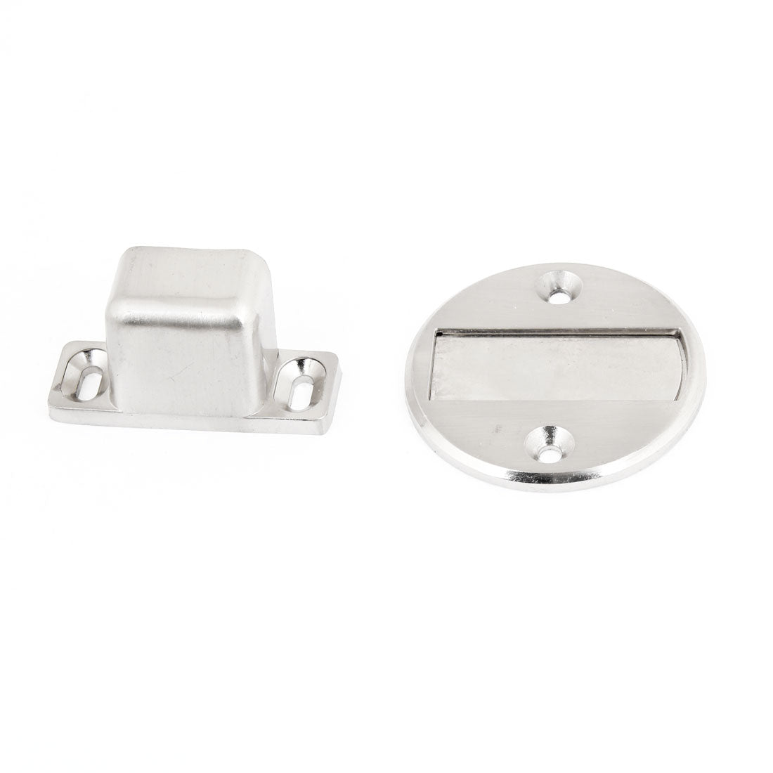 Harfington Household Stainless Steel Magnetic Door Holder Stopper w Screws
