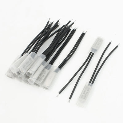 Harfington KSD9700 250V 5A NC 65 Degree Celsius Temperature Switch Thermostat 12 Pieces