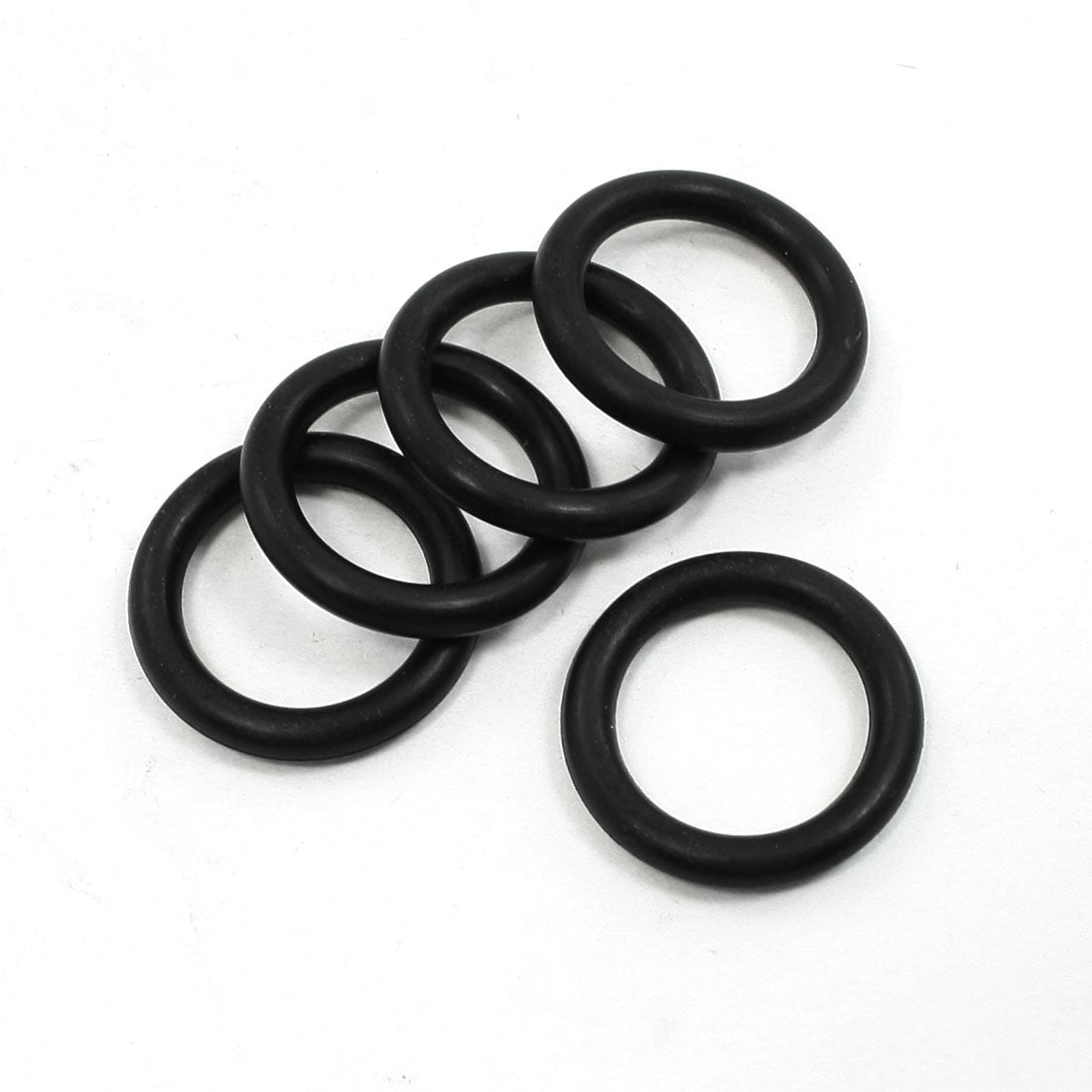 Harfington Industrial Equip Seal Part 21x15x3mm Silicone O Ring Gasket 5pcs