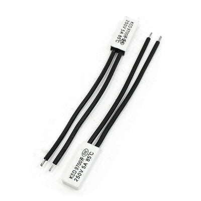 Harfington KSD9700 85 Degree Celsius Temperature Control Switch Thermostat NO 2pcs