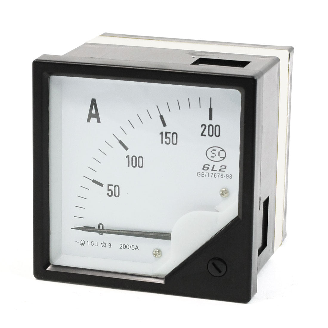 Harfington 6L2 200/5 Plastic AC 0-200A Analog Ammeter