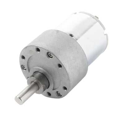 Harfington Repairing Part 6mm Shaft Dia DC 12V 500RPM Electric Geared Motor 37GB