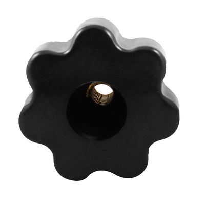 Harfington M8 Diameter Thread 1.97" Star Head Clamping Knob Grip Handle