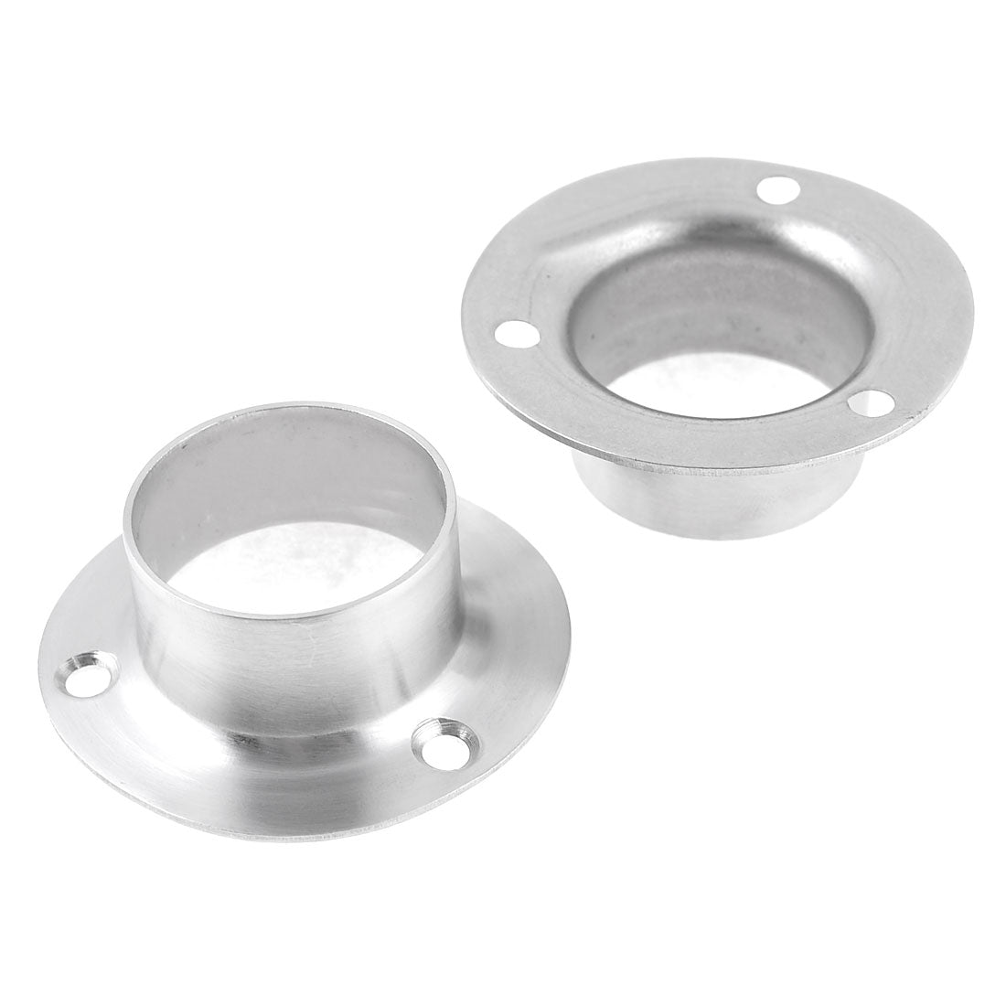 Harfington 2pcs 50mm×15mm Stainless Steel Clothes Lever Socket Pipe Weld Neck Flange