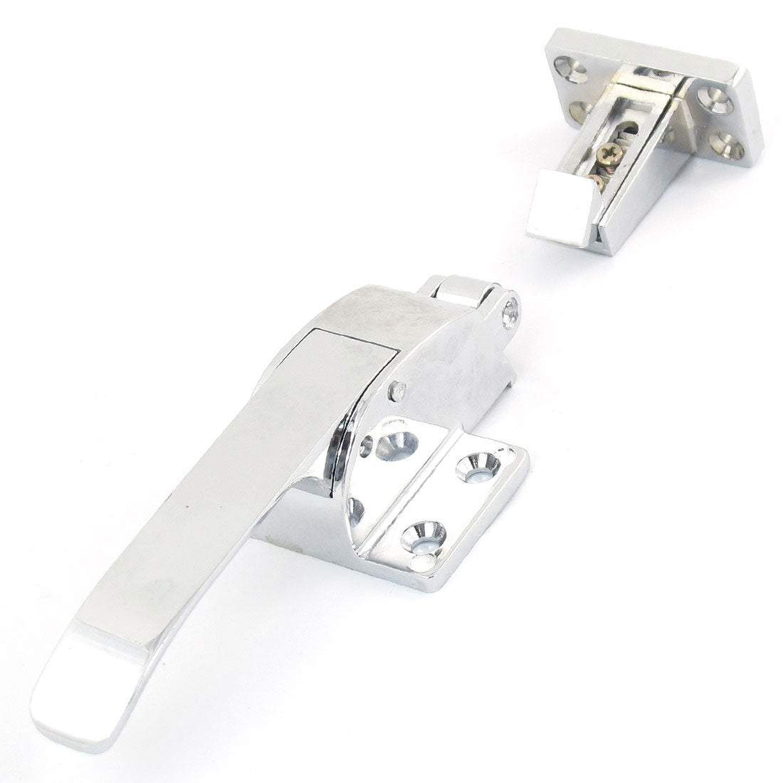 uxcell Uxcell Oven Door Release Pull Handle Latch Knob Silver Tone 7" Long