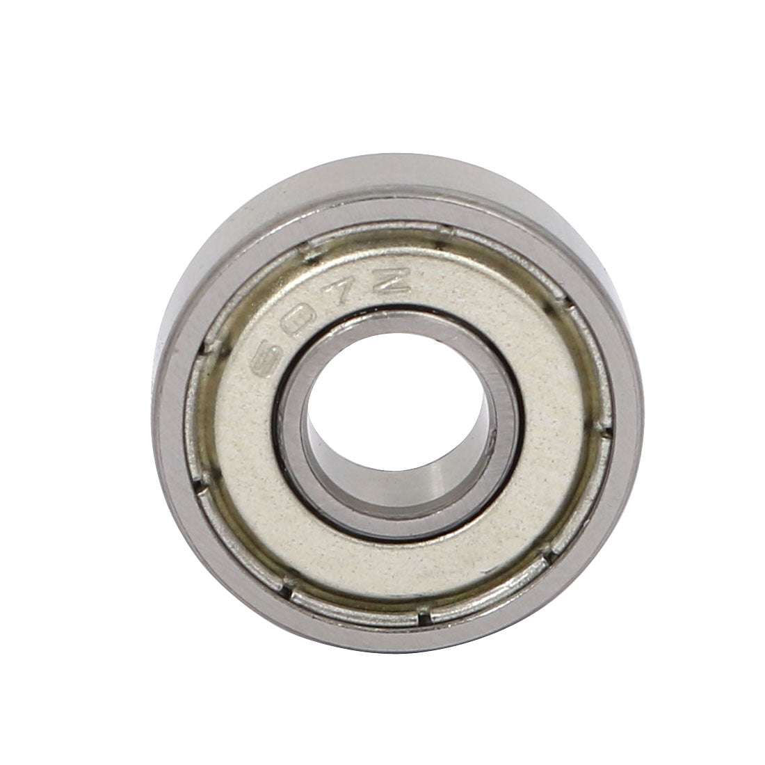 Harfington 10pcs 19mm×7mm×6mm Single Row Metal Deep Groove Ball Bearing 607Z