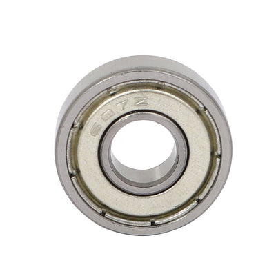 Harfington 10pcs 19mm×7mm×6mm Single Row Metal Deep Groove Ball Bearing 607Z