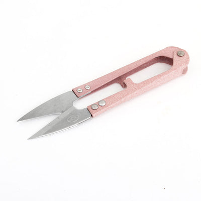 Harfington Metal Handle Sewing Spring Scissors Stitch Shear Pink