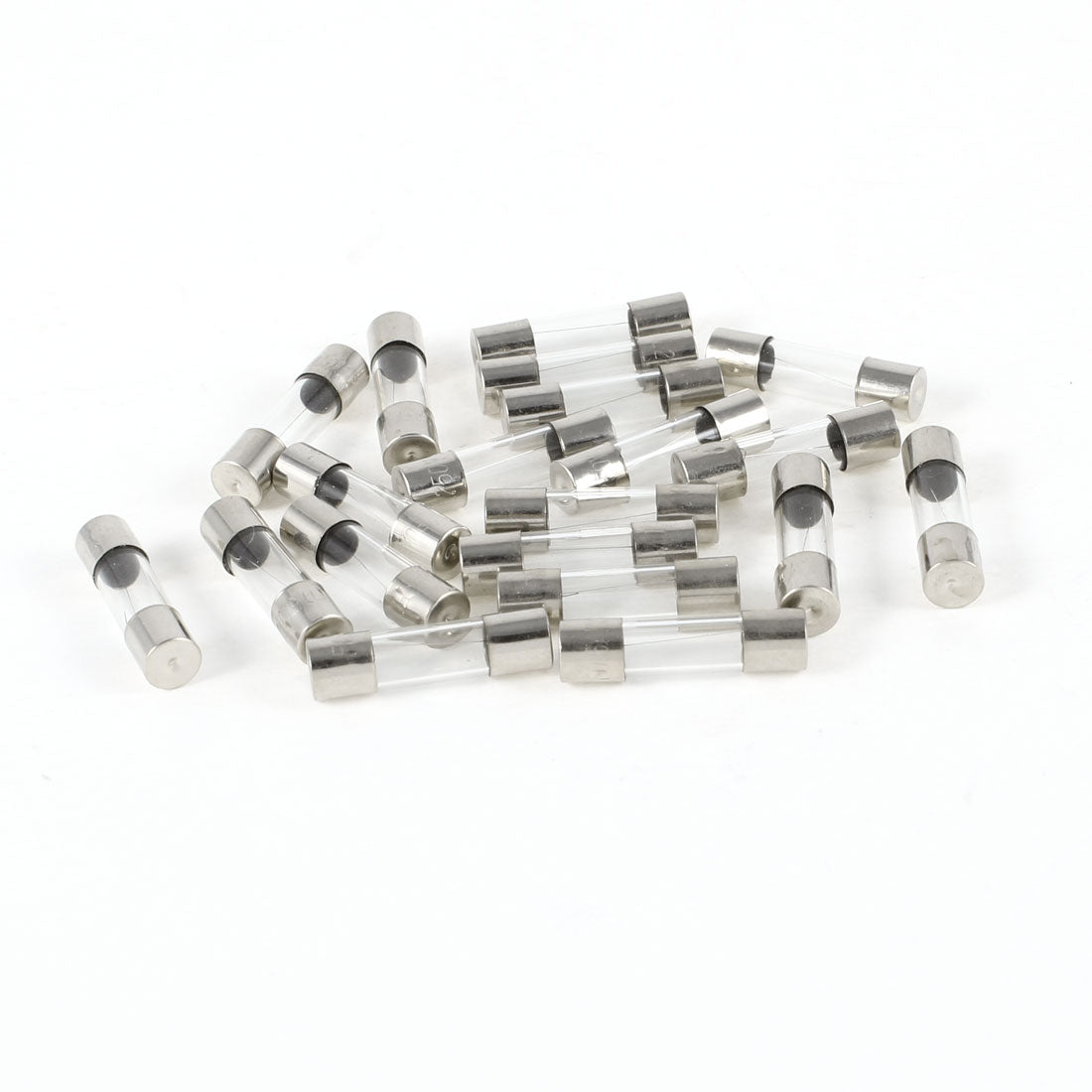 Harfington 20pcs Fast Blow Glass Tube Fuse 0.5A 250V 5mm×20mm