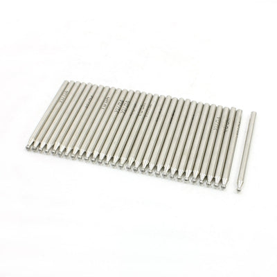 Harfington 3mm Shank 2mm Tip Ball Head Grinding Diamond Drill Bit 30pcs