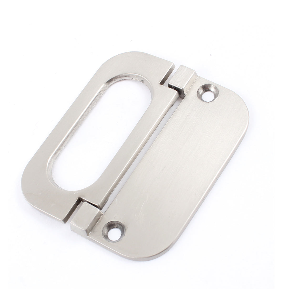 uxcell Uxcell Sliding Window Screw Mounting Silver Tone 3" Length Flush Pull Handle