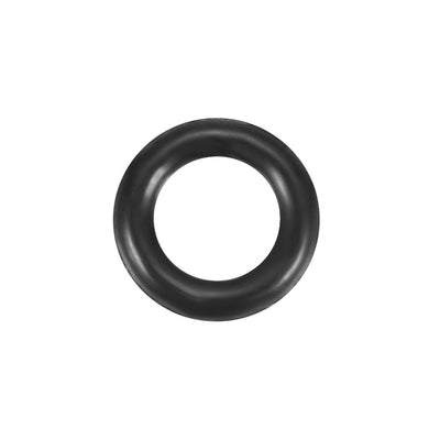 Harfington Black 5mm External Diameter Rubber O-ring Oil Seal Sealing Ring 50pcs