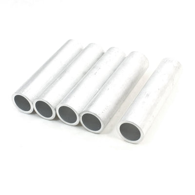 Harfington 5Pcs 27mm x 112mm 21mm Inner Dia Hole Passing Aluminum Connection Tube