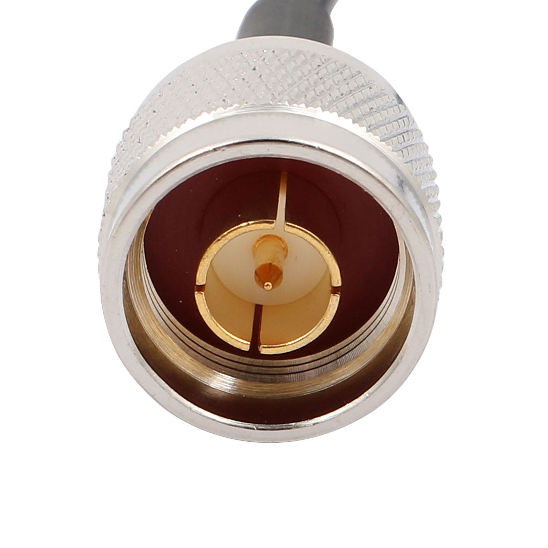 uxcell Uxcell N Type Male to Female M/F Adapter Straight Connector RG58 Cable 9"