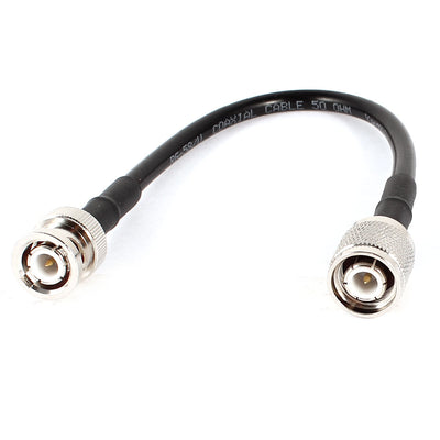 uxcell Uxcell TNC Male to BNC Male RG58 Low Loss Pigtail Adapter Cable 22cm