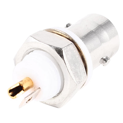 uxcell Uxcell BNC Chassis Panel Mount Female Socket Adapter Connector Silver Tone