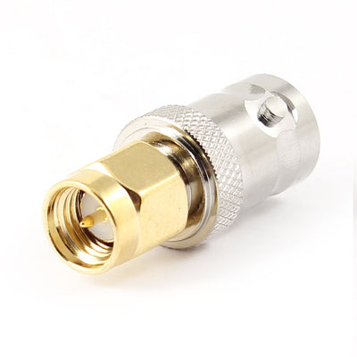 uxcell Uxcell SMA Male to BNC Female Coax Straight Connector Adapter