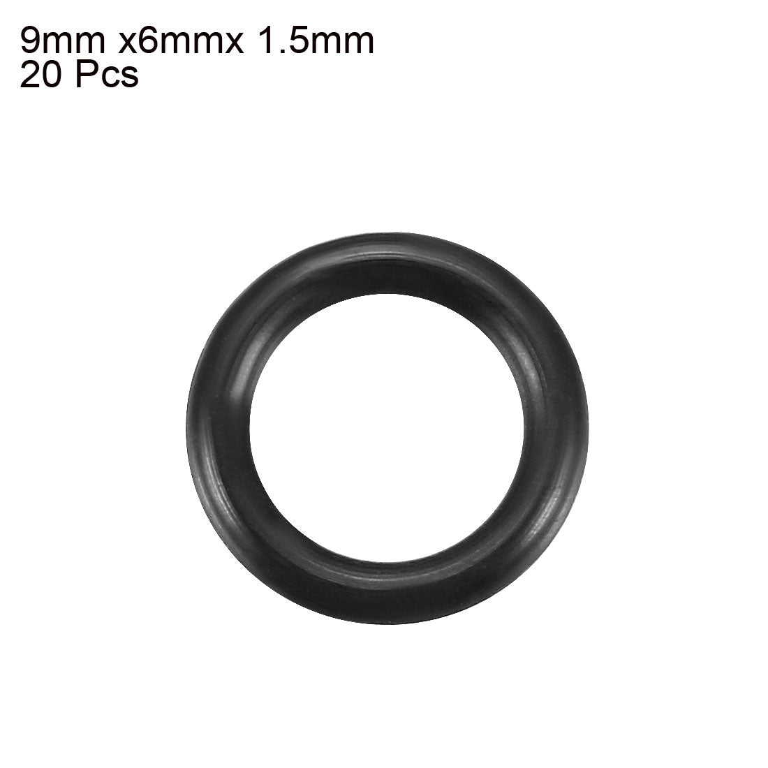 Harfington Nitrile Rubber O-Rings, Metric Buna-N Sealing Gasket, 20Pcs