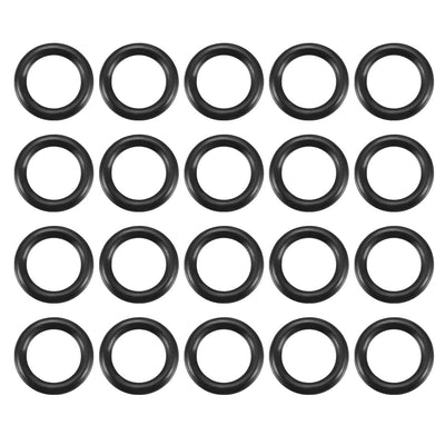 Harfington Nitrile Rubber O-Rings, Metric Buna-N Sealing Gasket, 20Pcs