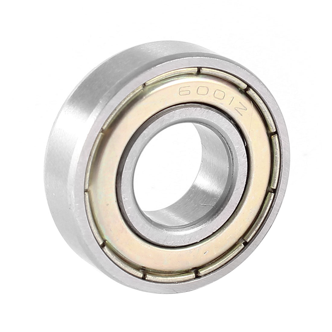 uxcell Uxcell 12mmx28mmx8mm Sealed Single Row Deep Groove Ball Wheel Bearing 6001Z