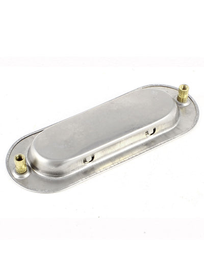 Harfington Uxcell Oval 4.3" Long Recessed Type Flush Pull Drawer Cabinet Door Handle