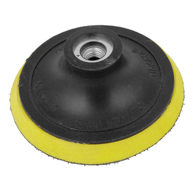 uxcell Uxcell Angle Grinder Sanding Polishing Hook and Loop Fastener Backing Pad 4" Dia