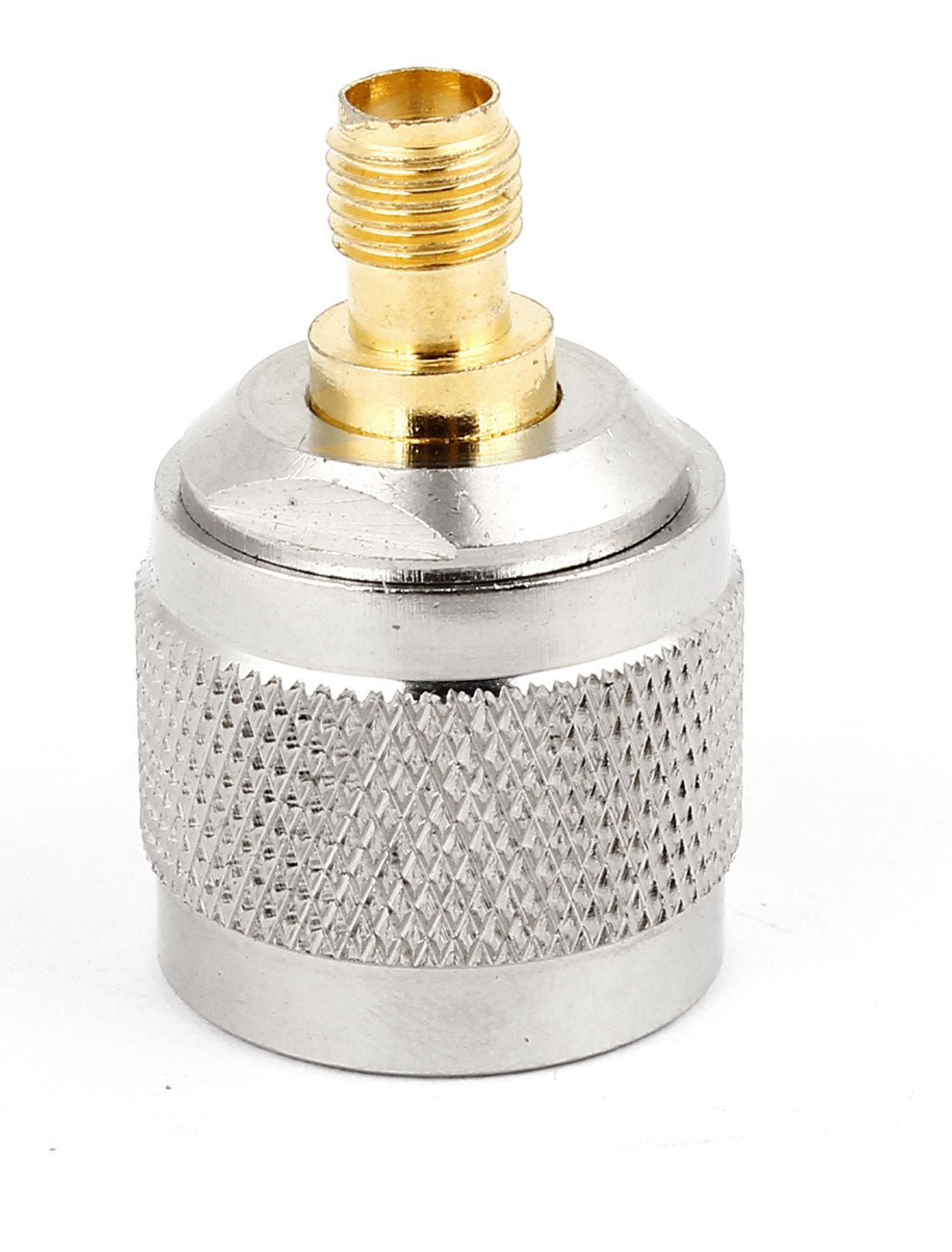 uxcell Uxcell Dual Tone SMA Female to N Type Male Straight RF Connector Adapter