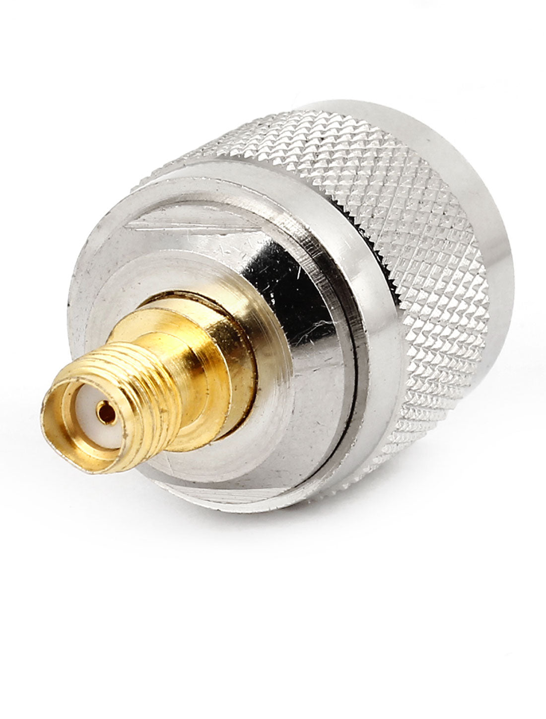 uxcell Uxcell Dual Tone SMA Female to N Type Male Straight RF Connector Adapter