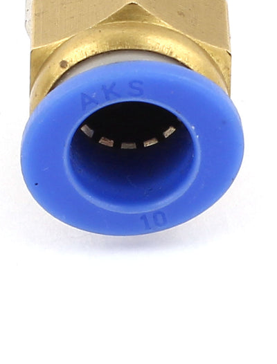 Harfington Uxcell Air Straight Single Way Vacuum Pump Check Valve 10mm Hole Diameter