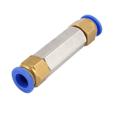 uxcell Uxcell Air Straight Single Way Vacuum Pump Check Valve 10mm Hole Diameter