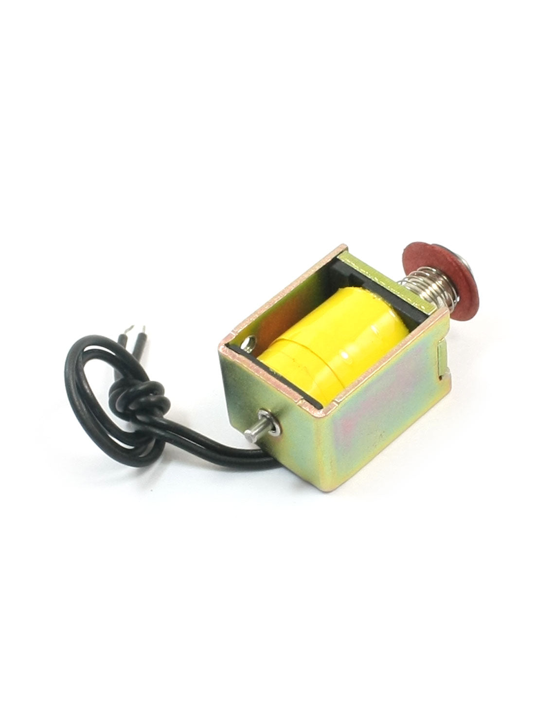 uxcell Uxcell 12V 0.17A 1mm 150g 3mm 35g Push Pull Type Open Frame Spring Plunger DC Solenoid Electromagnet