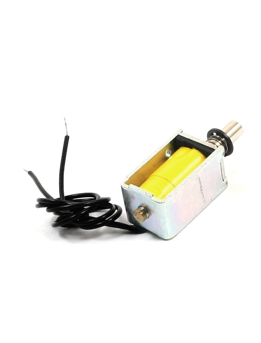 uxcell Uxcell 5V 0.83A 1mm 100g 2mm 50g Push Pull Type Open Frame Spring Plunger DC Solenoid Electromagnet Actuator