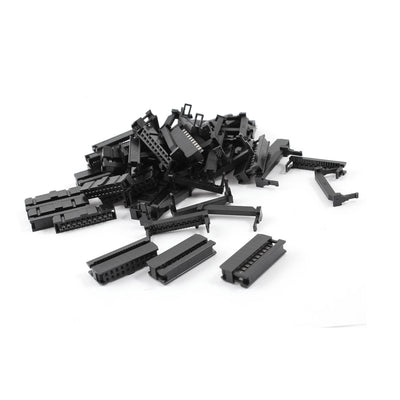 uxcell Uxcell 25 Pcs IDC Cable Connector FC-20P 20Pin Female Header 2.54mm Pitch