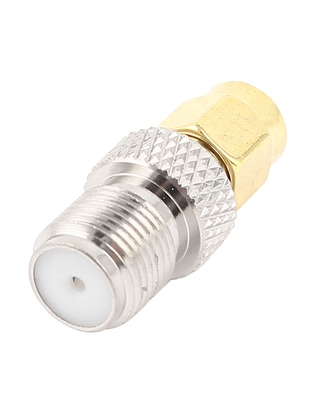 uxcell Uxcell RP-SMA Male to F Type Female Jack M/F Straight Adapter Coax Cable Connector